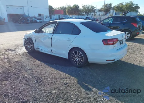 2016 Volkswagen Jetta 1.8T Sport from USA, damaged, VIN 3VWD17AJ3GM227458